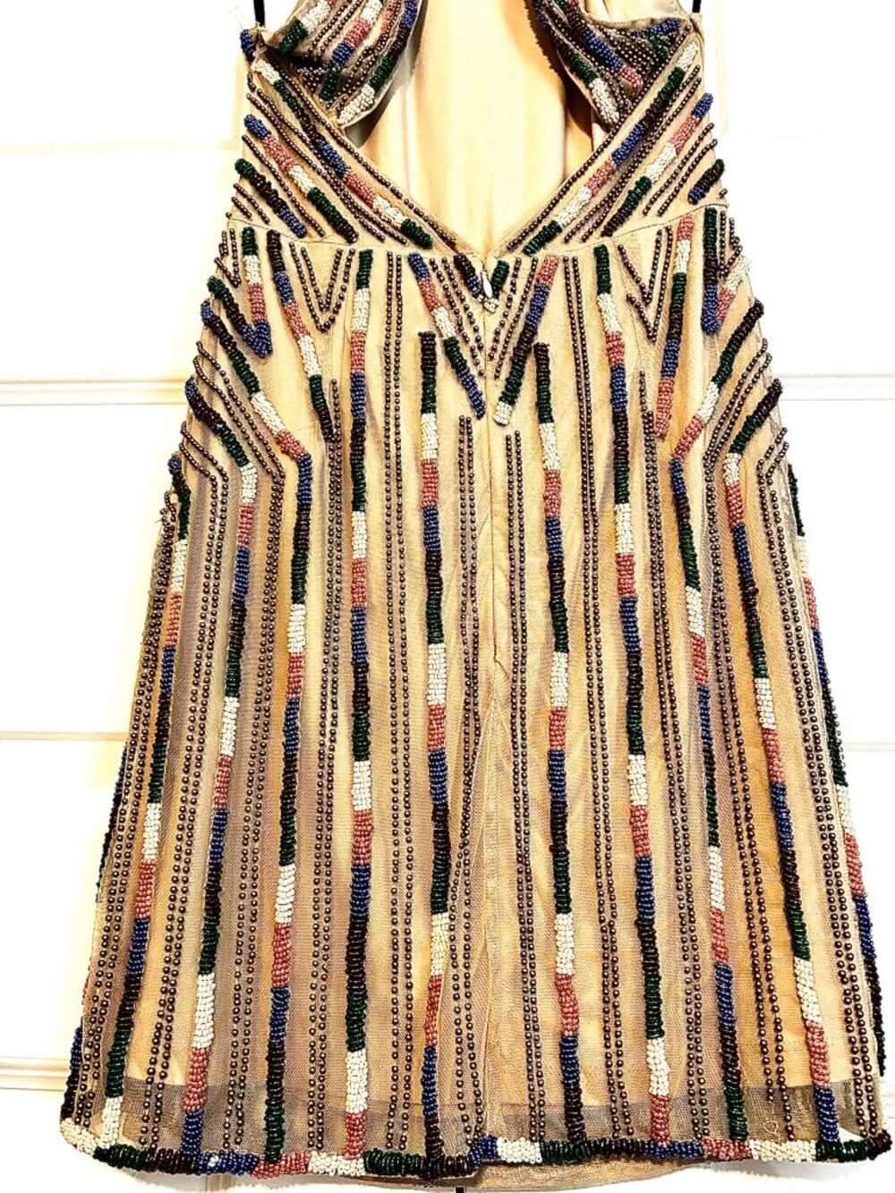 NWT X NBD Kenya Beaded Halter Mini Dress S MSRP $545 - Picture 11 of 14